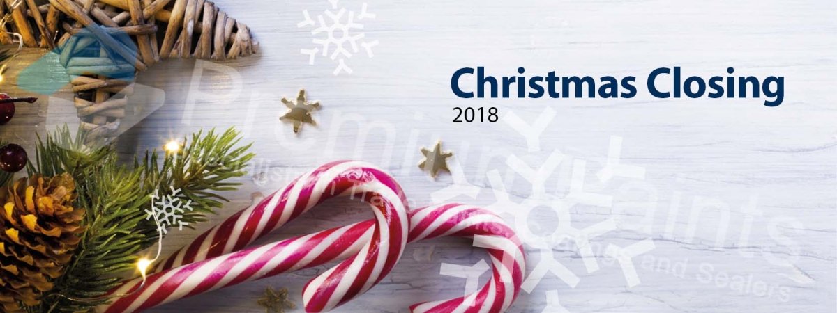 Christmas Closure - Merry Christmas