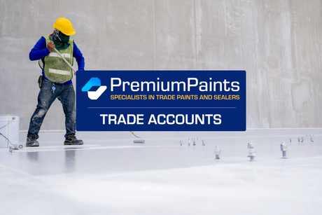 Premium Paints Trade account Banner Image