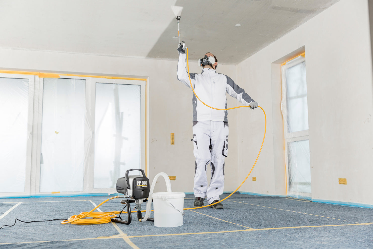 Wagner - PowerPainter 90 Extra Skid - Portable Airless Paint Sprayer