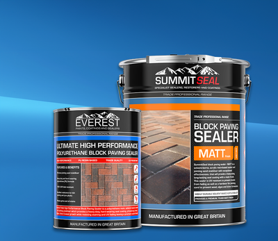 Block Paving Sealer Promotional Banner - Premium Paints