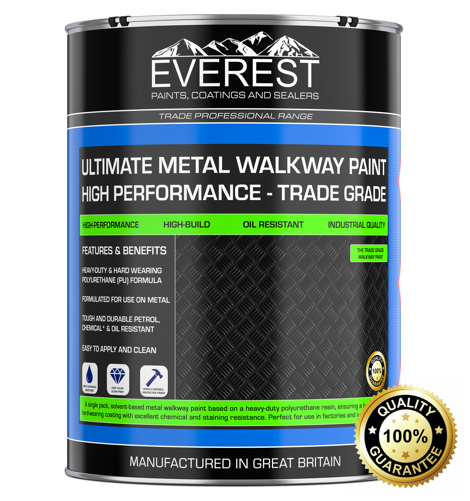 Everest Paints - Peinture pour passerelles métalliques de qualité professionnelle