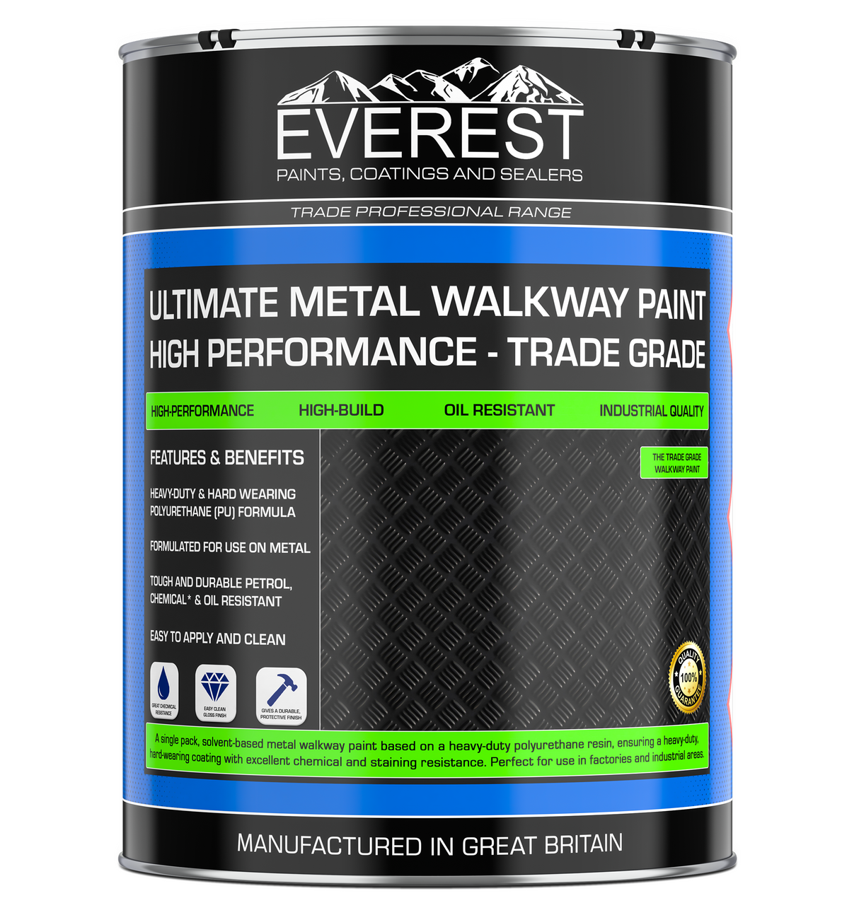 Everest Paints - Peinture pour passerelles métalliques de qualité professionnelle