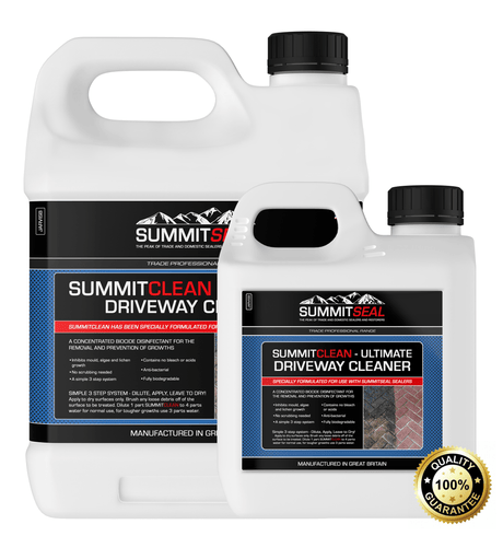 SummitClean - Ultimate Driveway Cleaner for Driveways and Patios (Available in 1 & 5 Litres) - Premium Paints