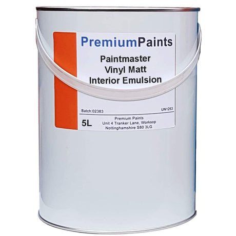 Paintmaster - Heavy Duty Acrylic Interior Emulsion - Vinyl Matt - Multiple Sizes - PremiumPaints