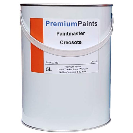 Paintmaster - Heavy Duty Shed & Fence Creosote Paint - Dark Brown - Multiple Sizes - PremiumPaints