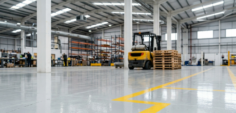 How to Choose the Right Industrial Floor Paint for Machinery-Heavy Areas