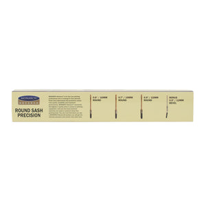 Monarch Advance Round Brush Box Set - 4 Piece with Fitch Brush