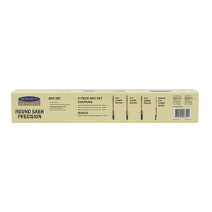 Monarch Advance Round Brush Box Set - 4 Piece with Fitch Brush
