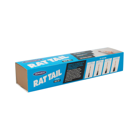 Monarch - Rat Tail Angle Sash Cutter Box Set - 3 Piece Brush Kit