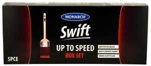 Monarch - Swift "Up To Speed" Box Set – 5 Piece Brush Kit