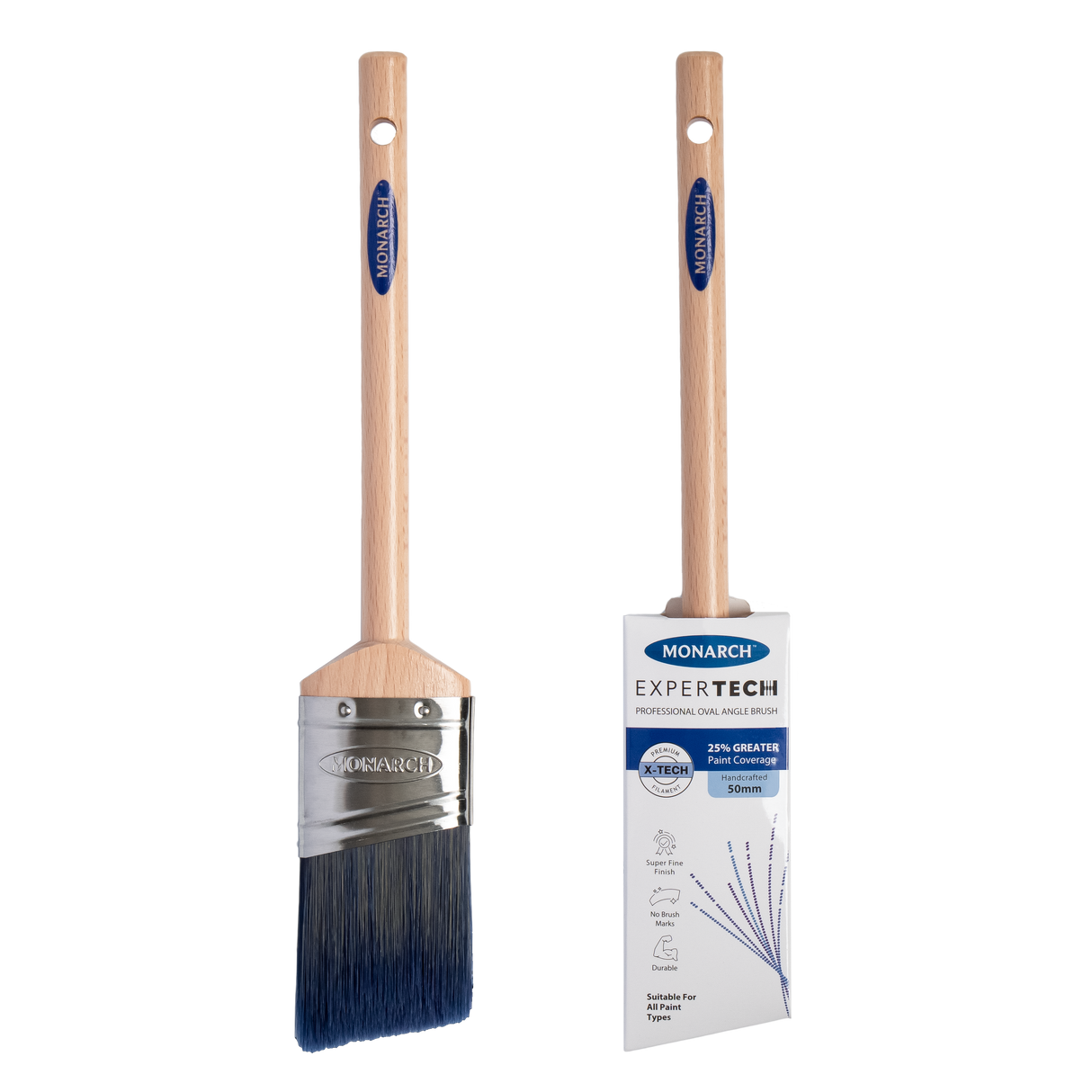 Monarch - Expertech X-Tech Professional Oval Angle Brush