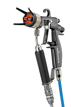 Wagner - AC 4600 P Spray Gun with Red Air Cap for Detail Work