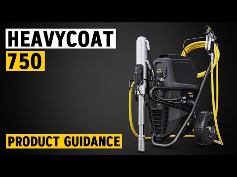 Wagner - HeavyCoat 750 E 110V - Viscous Material Piston Pump Airless Sprayer