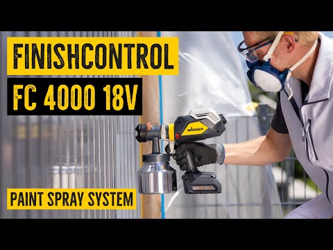 Wagner - FinishControl 4000 - 18V Cordless Handheld XVLP Sprayer