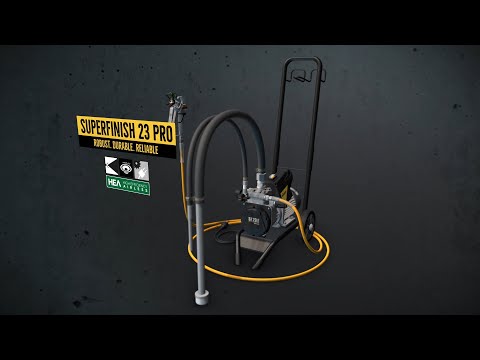 Wagner - SuperFinish 23 Pro - HEA Diaphragm Airless Paint Sprayer