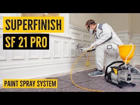 Wagner - SuperFinish 21 Pro HEA - Diaphragm Airless Paint Sprayer