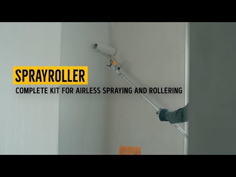 Wagner - SprayRoller - Combine Spraying with Rolling