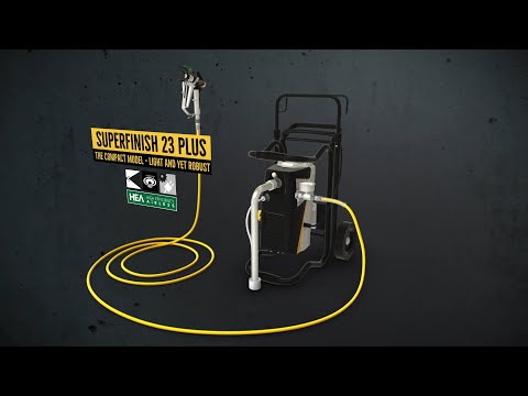 Wagner - SuperFinish 23 Plus HEA - HEA Airless Sprayer