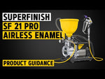 Wagner - SuperFinish 21 Pro Enamel - Diaphragm Airless Paint Sprayer