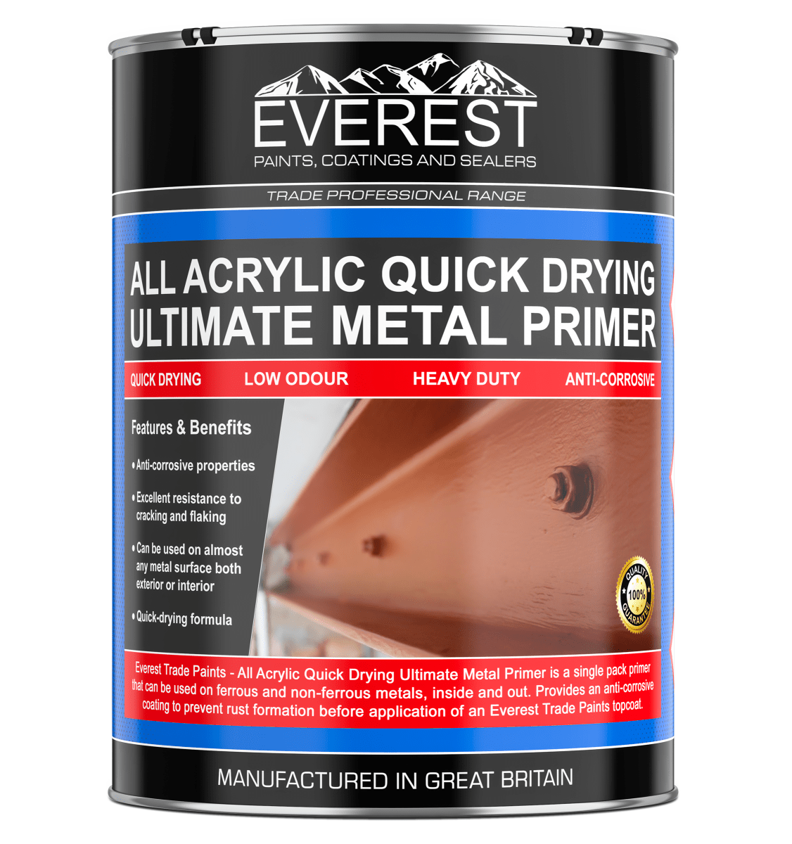 Everest Acrylic Quick Drying Metal Primer