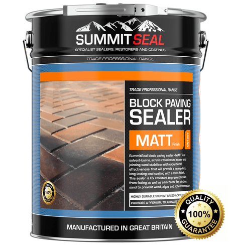 SummitSeal Block Paving Sealer Matt Finish