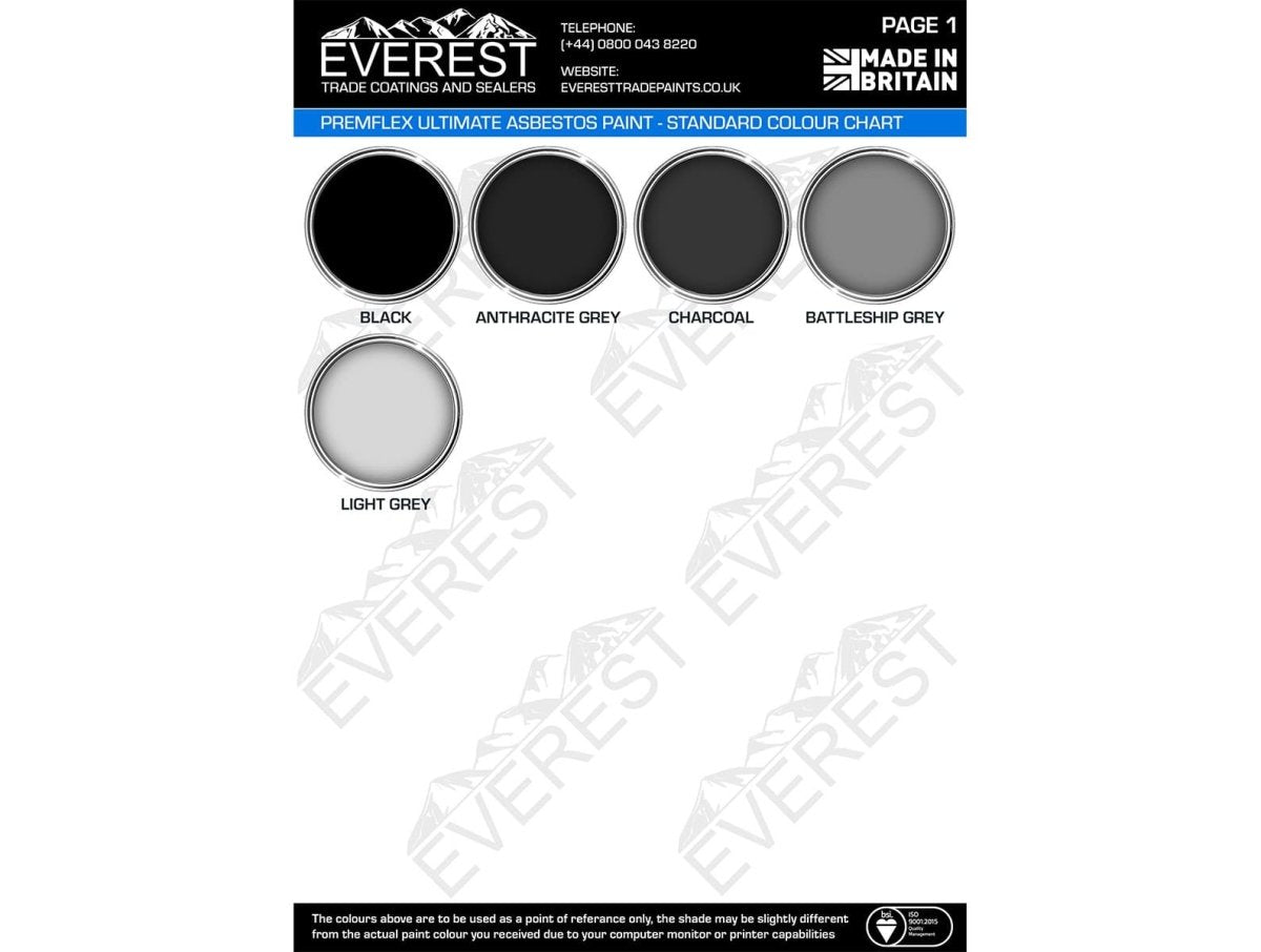 PremFlex Ultimate Asbestos Roof Paint - High Performance - Everest Trade –  Premium Paints Limited
