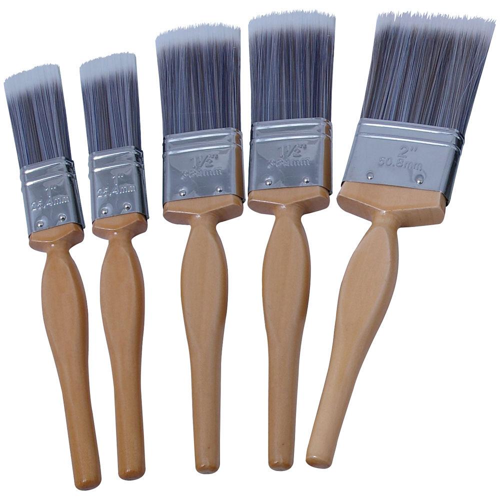 Rodo - 5 Piece Diamond Brush Set - For paint and varnish - Premium Paints