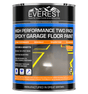Everest Trade - HB Epoxy Garage Floor Paint - High Build - Two-Pack Epoxy Coating - Premium Paints