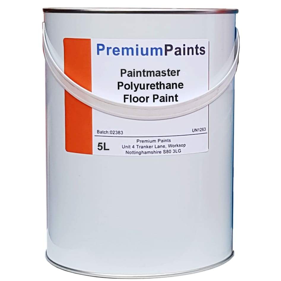 Floormaster - Heavy Duty Polyurethane Floor / Concrete Paint - Available in 5 & 20 Litre - PremiumPaints