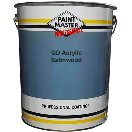 Paintmaster - Acrylic Satinwood Paint - White and Magnolia - Multiple Sizes - PremiumPaints