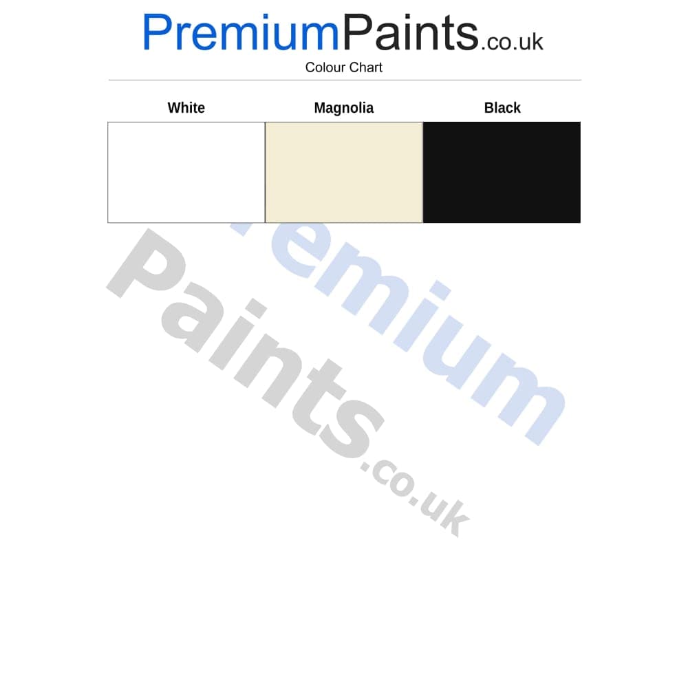 Paintmaster - Acrylic Satinwood Paint - White and Magnolia - Multiple Sizes - PremiumPaints