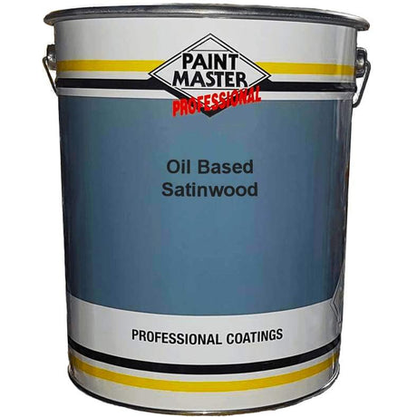 Paintmaster - Oil Based Satinwood Paint - Heavy Duty - White and Magnolia - Multiple Sizes - PremiumPaints