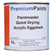 Paintmaster - Quick Drying Acrylic Eggshell Paint - For Wood and Metal - Multiple Sizes - PremiumPaints