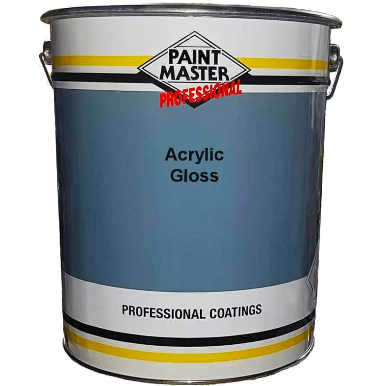 Paintmaster Quick Drying Acrylic Gloss Paint Multiple Sizes Premium Paints Limited