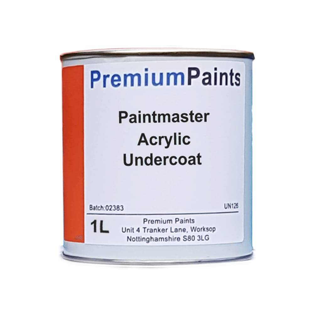 Paintmaster - Quick Drying Acrylic Undercoat  - Heavy Duty - Multiple Sizes - PremiumPaints