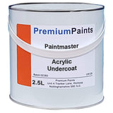 Paintmaster - Quick Drying Acrylic Undercoat  - Heavy Duty - Multiple Sizes - PremiumPaints