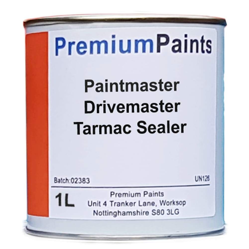 Paintmaster Tarmac Paint & Sealer Acrylic - Heavy Duty - Black and Red - Multiple Sizes - PremiumPaints