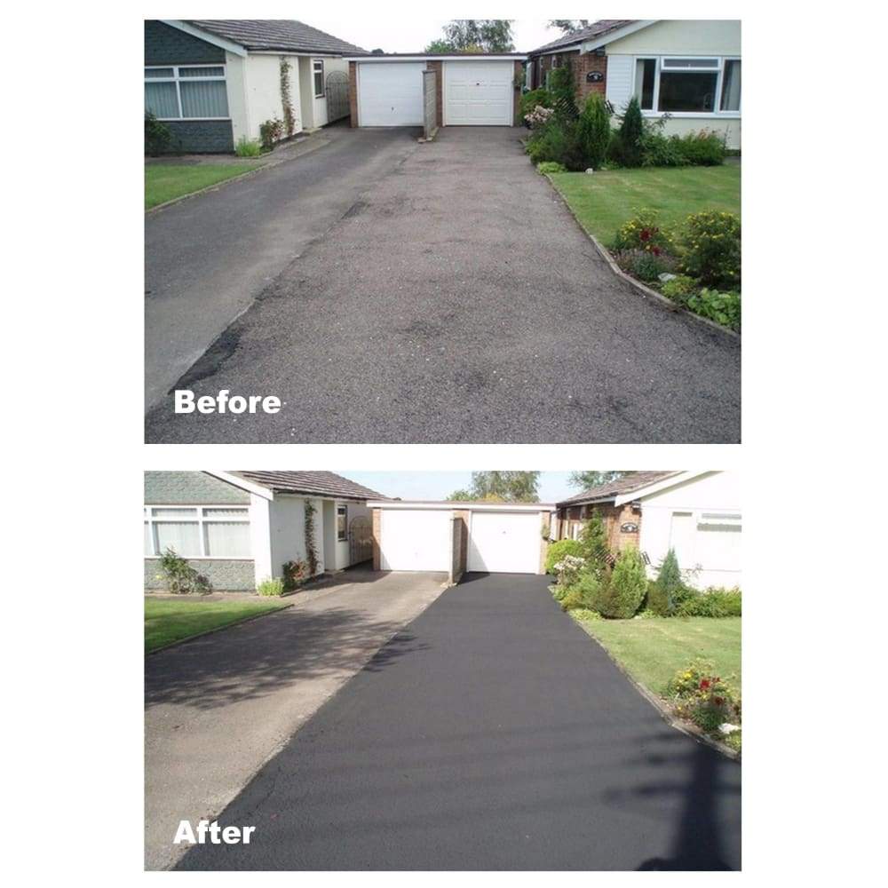 Paintmaster Tarmac Paint & Sealer Acrylic - Heavy Duty - Black and Red - Multiple Sizes - PremiumPaints